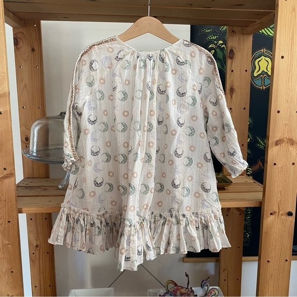 Velveteen Moon Star Print Frankie Embellished Boho Dress - Picture 6 of 16